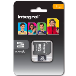 MICRO SD 4GO + ADAPTATEUR
