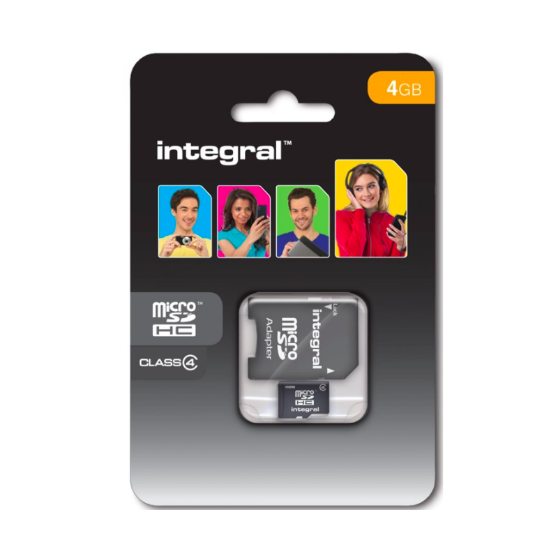 MICRO SD 4GO + ADAPTATEUR