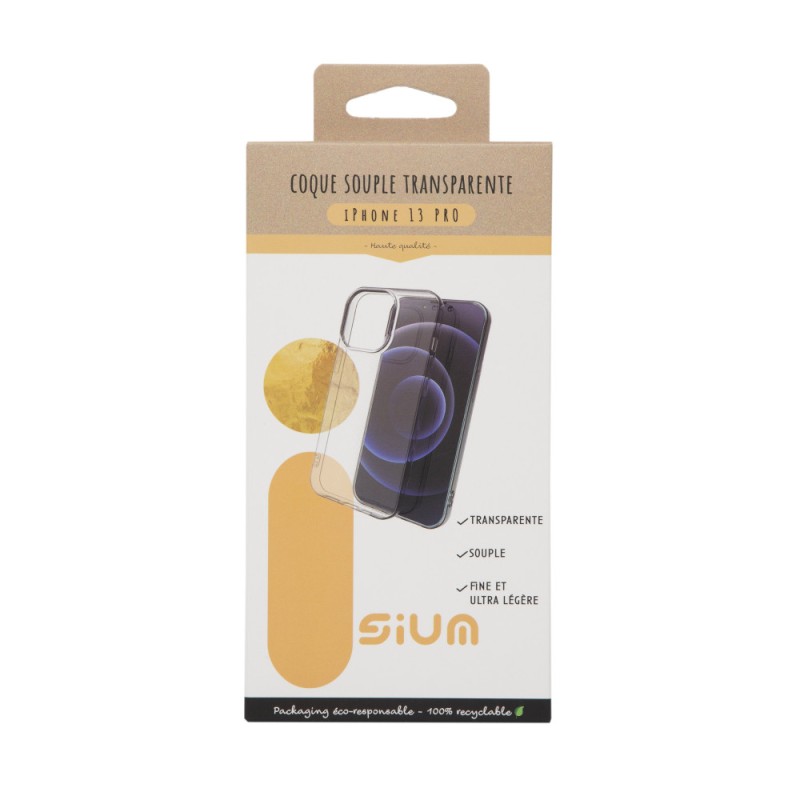 COQUE SOUPLE TRANSPARENTE POUR IPHONE 13 PRO