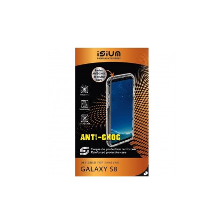 COQUE ANTICHOC TRANSPARENTE SAMSUNG GALAXY S8