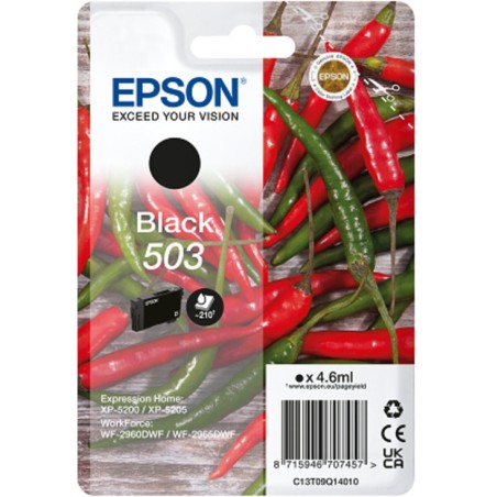 CARTOUCHE EPSON PIMENTS NOIR