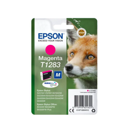 CARTOUCHE EPSON RENARD T1283 MAGENTA