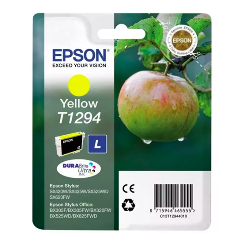 CARTOUCHE EPSON POMME T1294 JAUNE