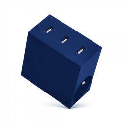 HIDEMINI 2USB 2USBC BLEU