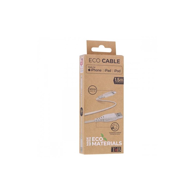 ECO CABLE USB LIGHTNING 1,5M