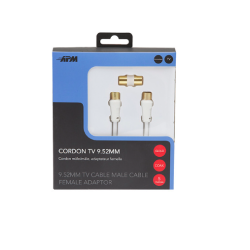 CORDON TV Mâle/Mâle 9.52MM...