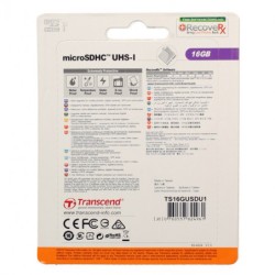 TRANSCEND MICRO SD 16GO
