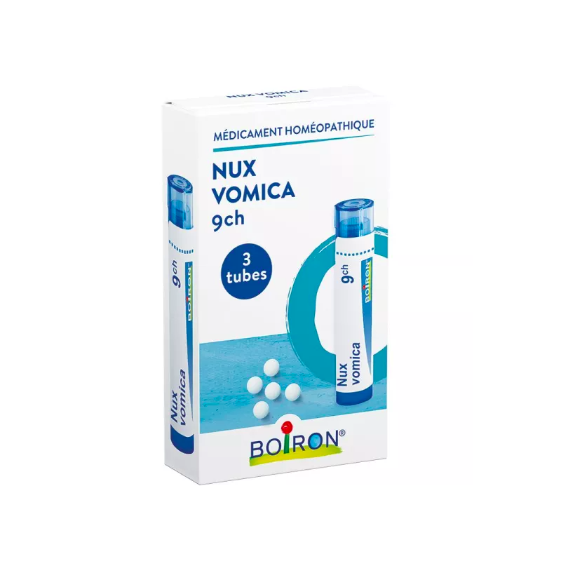 Nux vomica 9ch 3 tubes