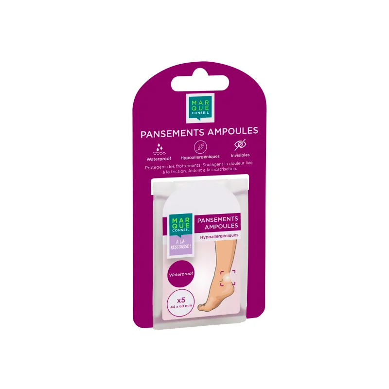 PANSEMENTS AMPOULES boîte de 5