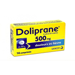 DOLIPRANE 500MG CPR 2PLQ/8