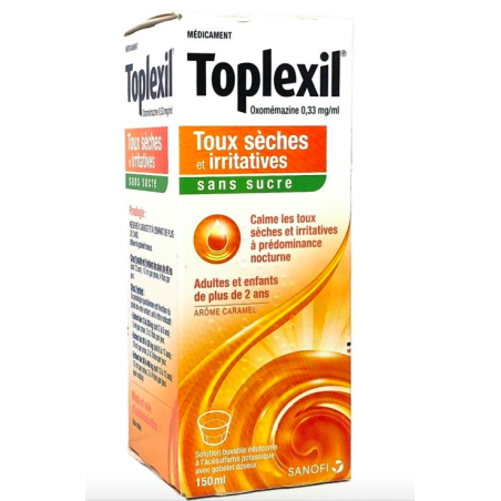 TOPLEXIL 0,33MG/ML S BUV SS SUC ED FL/150ML