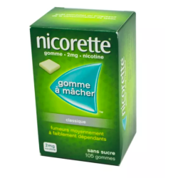 NICORETTE 2MG PLQ/105