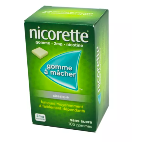 NICORETTE 2MG PLQ/105