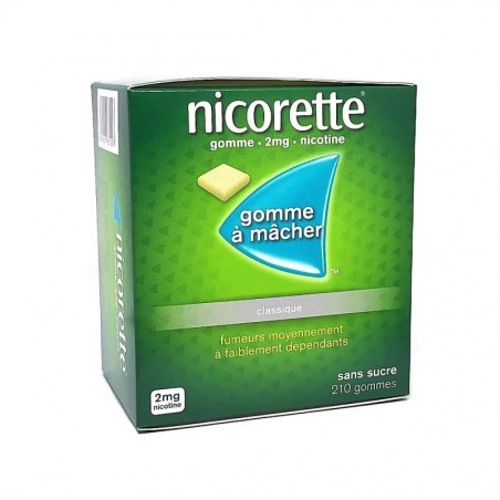 NICORETTE 2MG PLQ/210