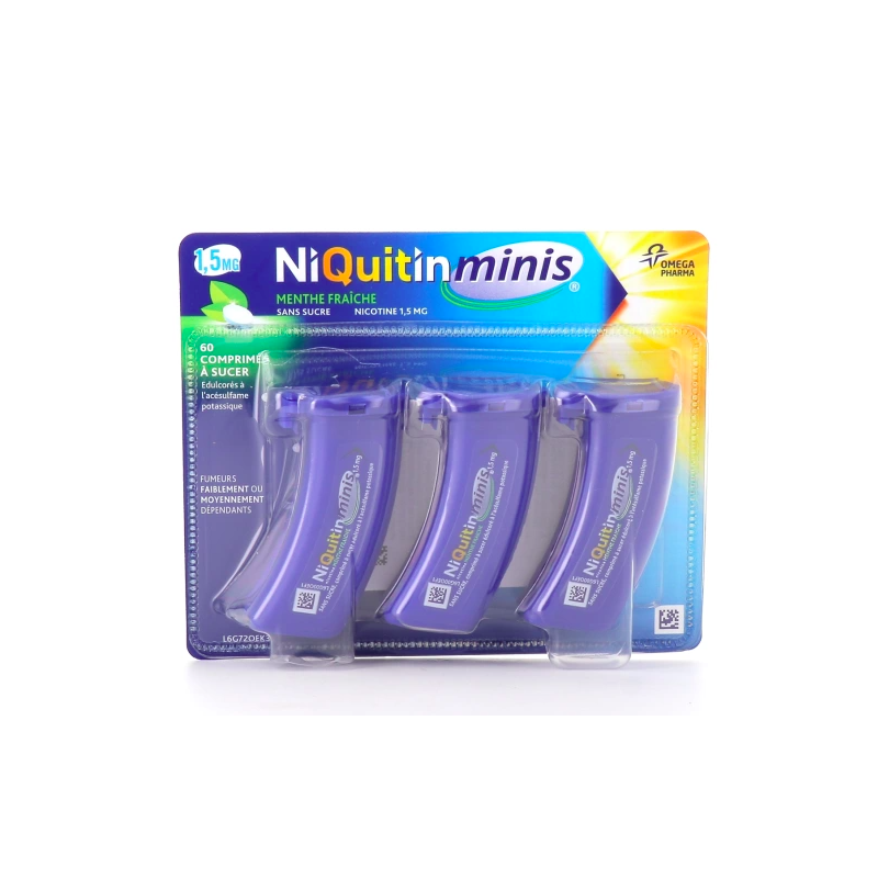 NIQUITIN MINIS 1,5MG COMPRIMÉS