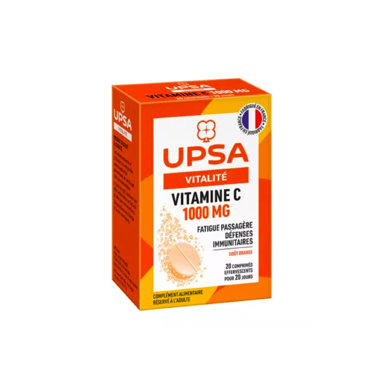 UPSA VITAMINES C 1000 CPR EFF 2T/10