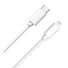 Câble USB C / Lightning - 1m - Blanc - WOW