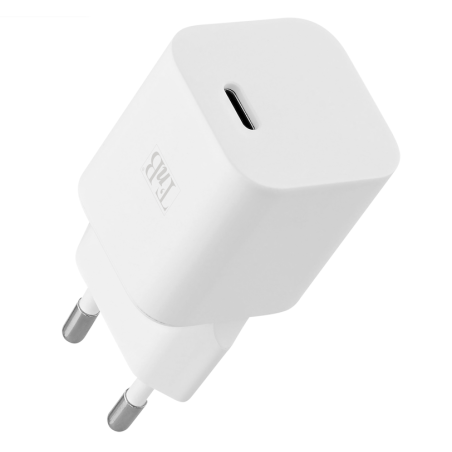 Chargeur secteur USB C - 20W - Blanc - TNB