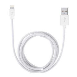 CABLE LIGHTNING 1M BLANC...