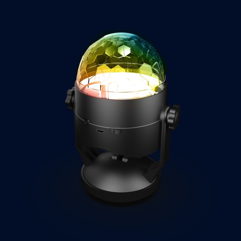 Spot Boule LED RGB sur Pied - R-Music