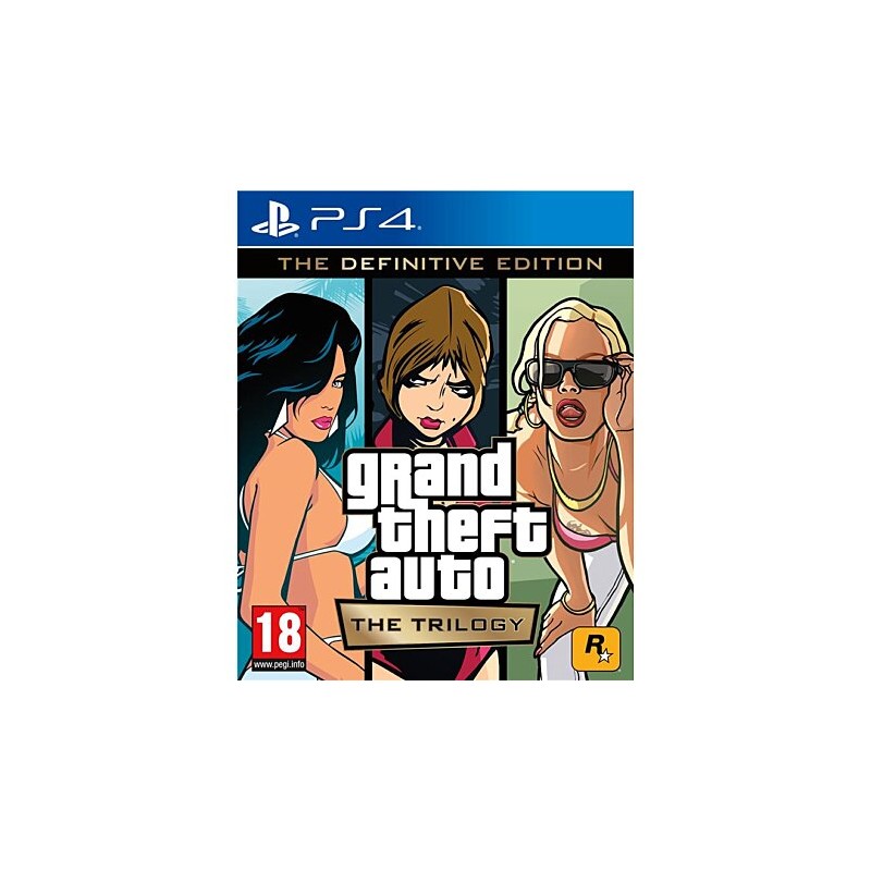 GTA THE TRILOGY THE DEFINITVE EDITION - PS4
