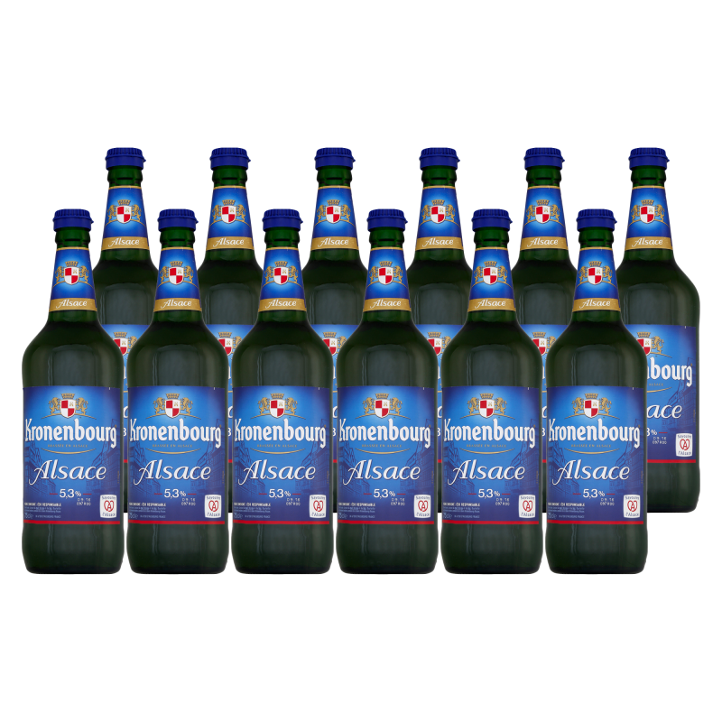 12 KRONENBOURG 75 CL CAISSE [X