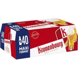 KRONENBOURG CAISSE 40 x 25cl