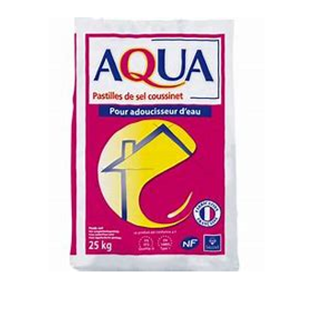 PASTILLE ADOUCIS AQUA SAC, 25KG