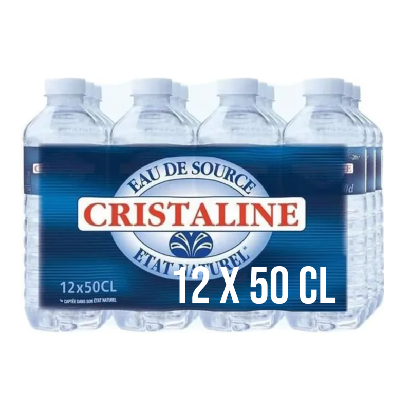 EAU/SOURCE. CRISTALINE 12X50CL