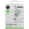 CHARGEUR SECTEUR + CABLE LIGHTNING BELKIN