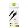 CABLE MICRO USB NOIR 2M NYLON TNB