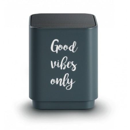 Enceinte sans fil lumineuse BT19 Good Vibes Only – Bigben