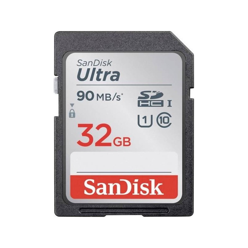 Carte SDHC 32 GB SanDisk Class 10 UHS-I