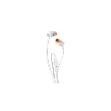 ECOUTEURS FILAIRE Jbl T110 BLANC