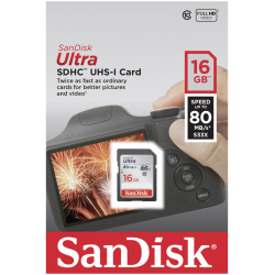 CARTE SD 16GB SANDISK