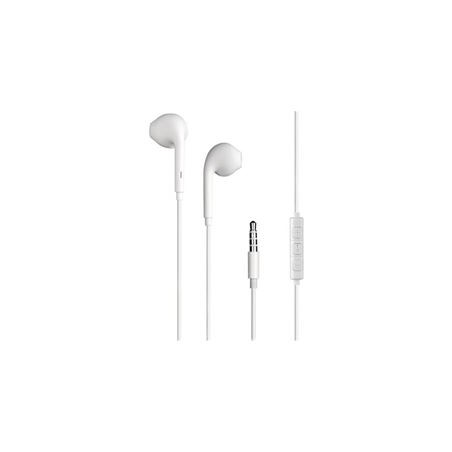 ECOUTEURS JACK 3.5MM BOUTON BL