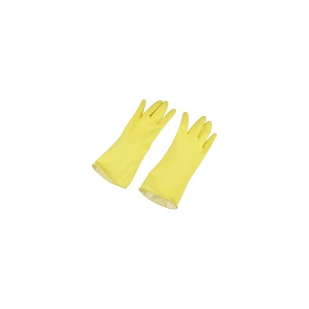 Paire de Gants de Ménage Latex Taille M Jaune - Homéa Essentiel