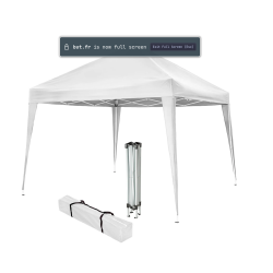 Tonnelle pliable Linosa 3x3m