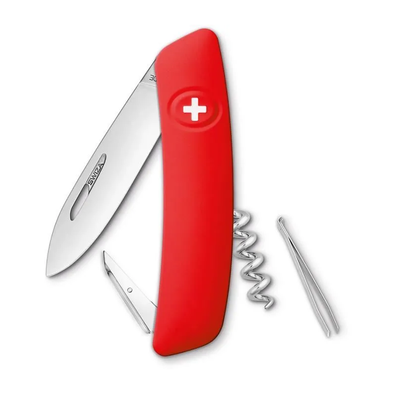 COUTEAU SWIZA D01 ROUGE