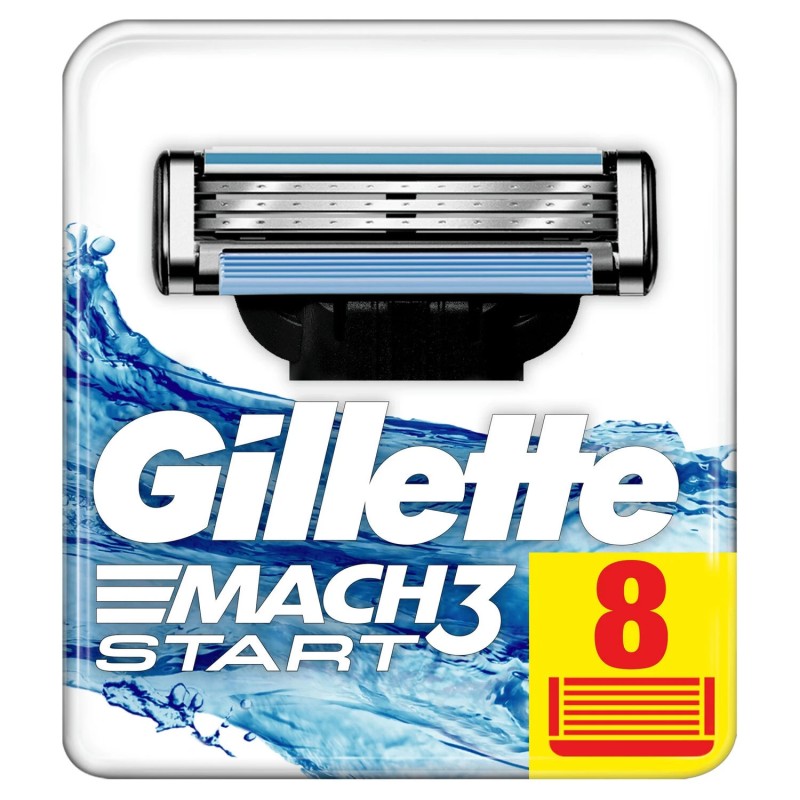 Lames de Rasoir pour Homme Mach3 Start - GILLETTE
