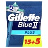 Rasoirs Jetables pour Homme Blue II Plus Slalom - GILLETTE