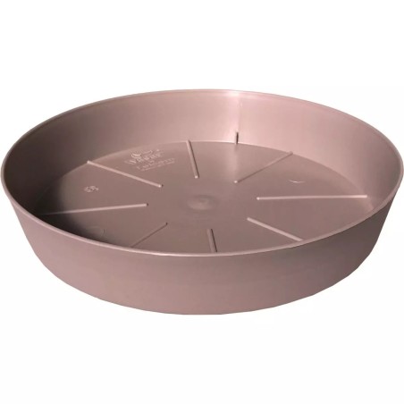 Soucoupe en Plastique D38 cm pour Pot D40 cm Taupe - GARDENSTAR