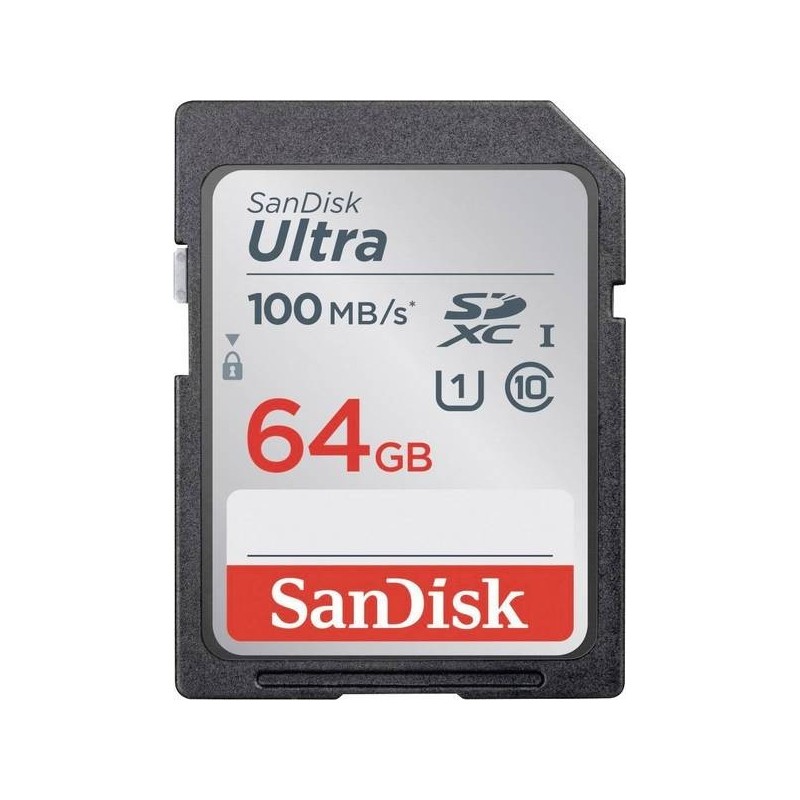 Carte SDHC 64 GB SanDisk Class 10 UHS-I