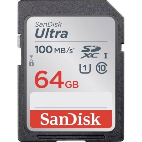 Carte SDHC 64 GB SanDisk Class 10 UHS-I