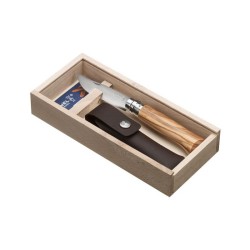 Opinel Couteau Plumier N°8 Olivier + Gaine