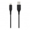 Cable USB/LIGHTNING 1.5M noir TNB