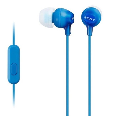 Ecouteurs Intra-Auriculaires Sony  Ex15Ap Bleu