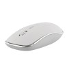 Souris sans fil - SIlent RUBBY - TNB - Blanc