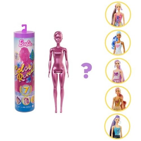 Poupée mystère Barbie color Reveal modèle aléatoire - Mattel