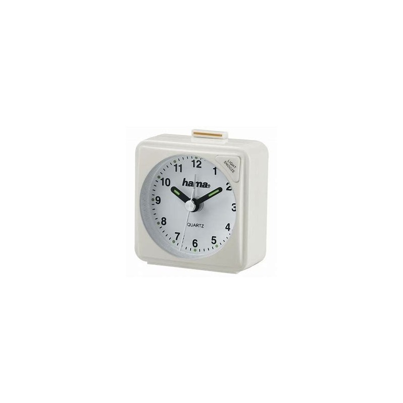 Réveil de voyage Hama blanc